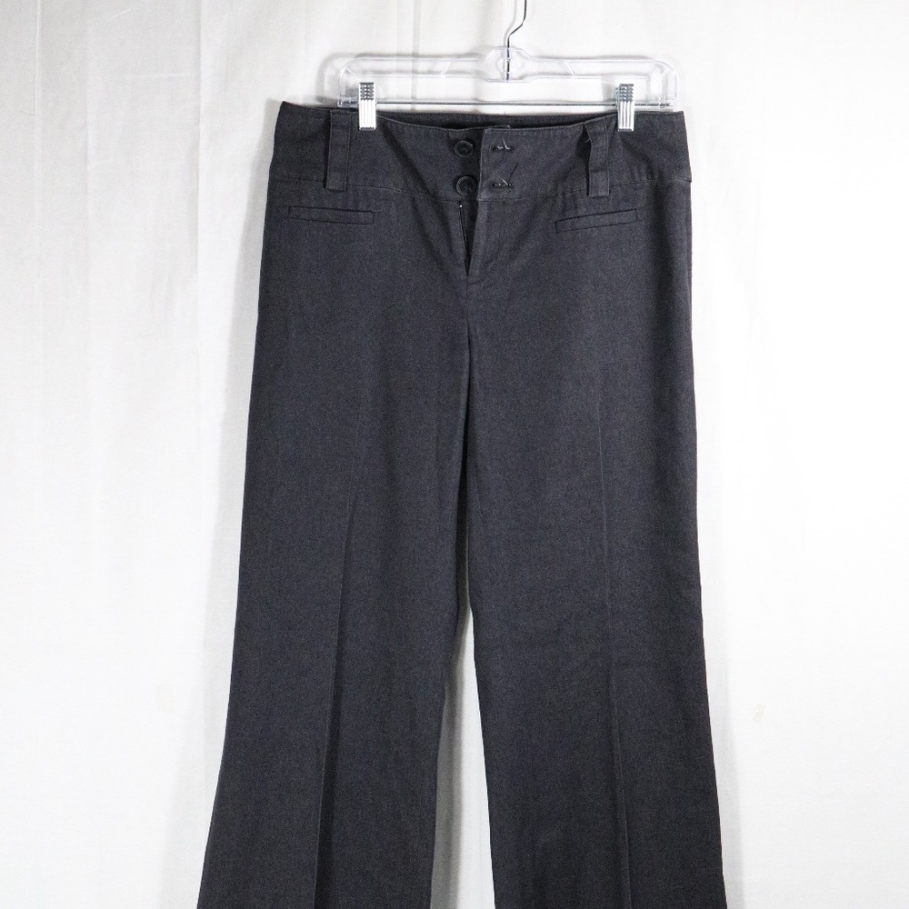 Saks Fifth Avenue Women's Pant Black Wide Leg Size‎ 8